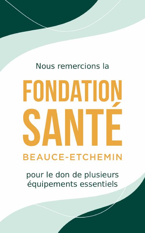 Afiche donation maison de répit